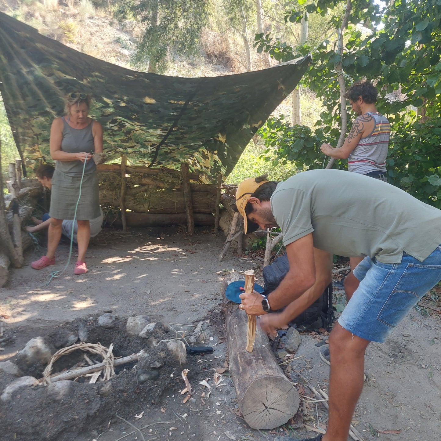 4-Hour Bushcraft & Survival challenge