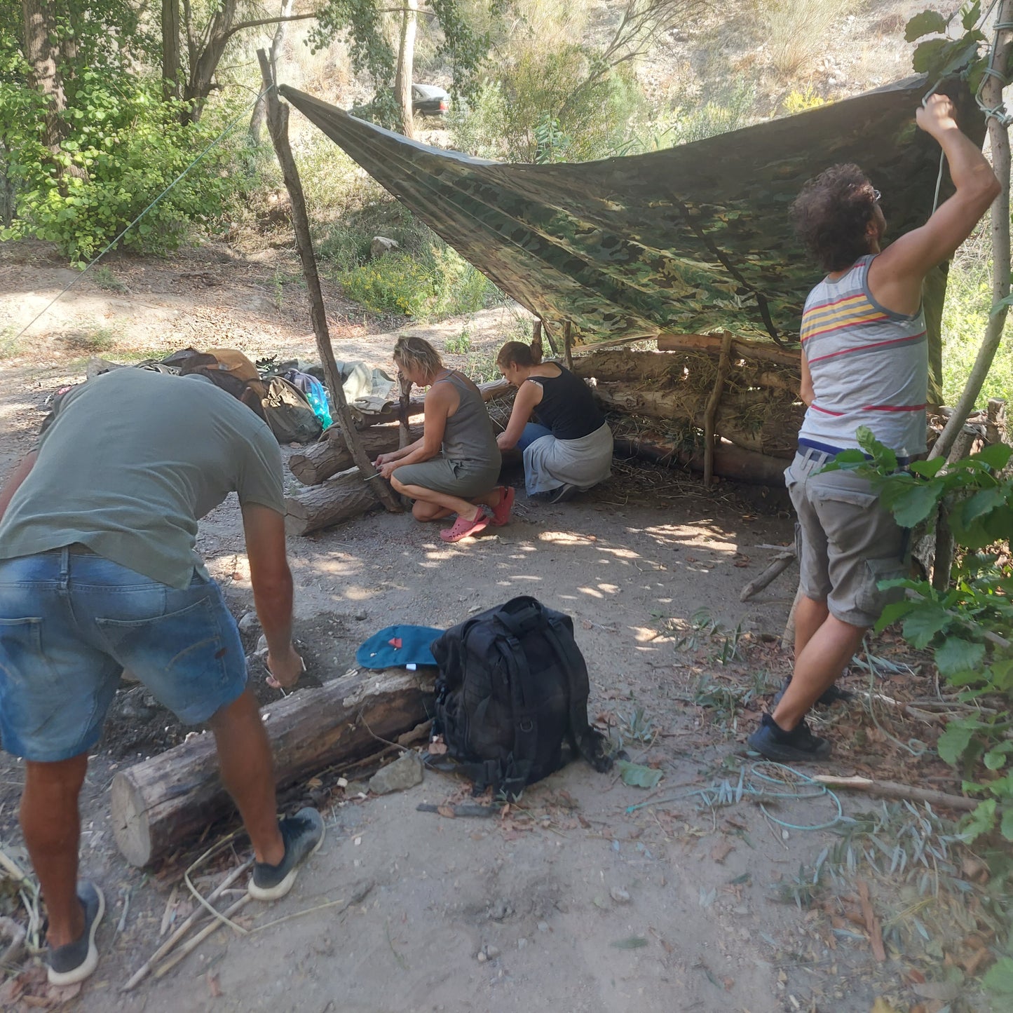 4-Hour Bushcraft & Survival challenge