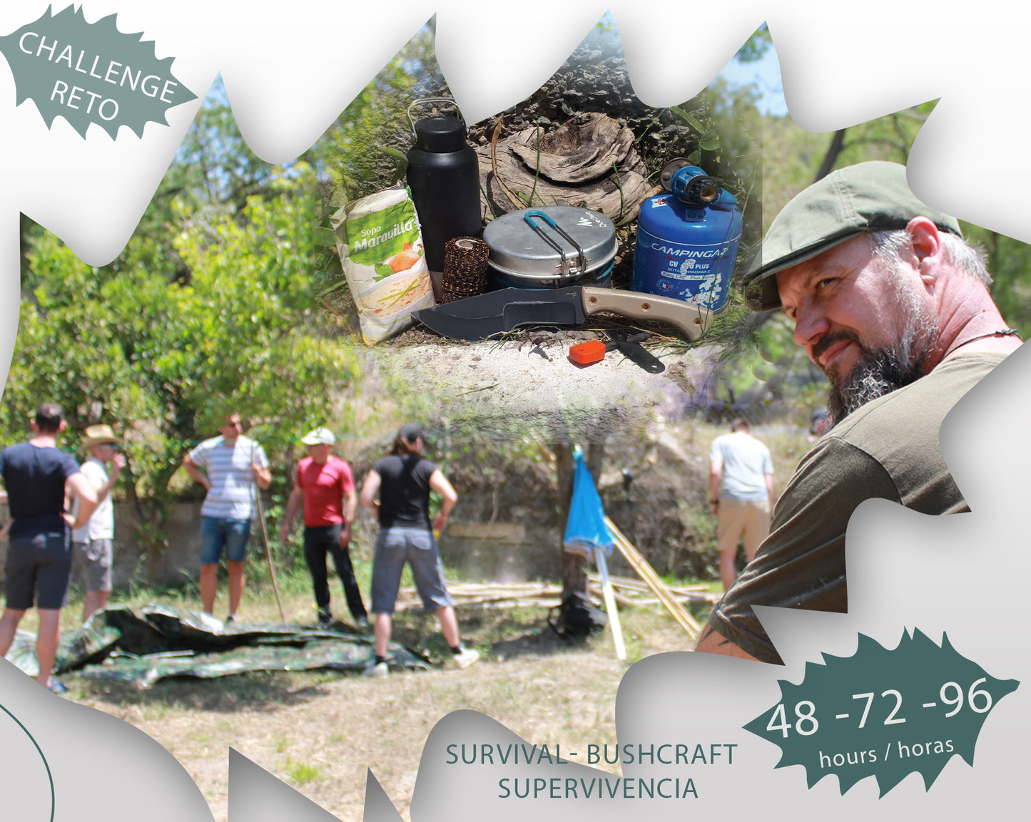 The 48-72-96 Hour Bushcraft & Survival Challenge